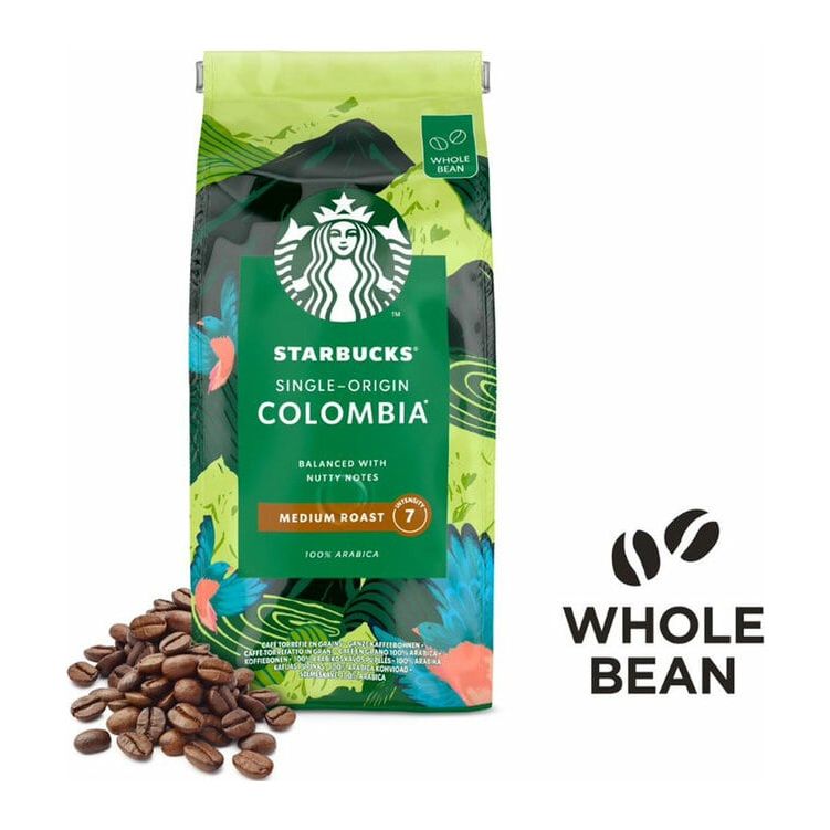 Starbucks Single-Origin Colombia Whole Bean (450g)