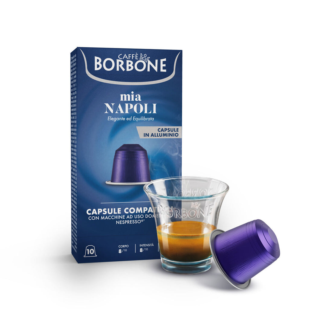 Caffe BORBONE Mia Napoli Nespresso Compatible (10 Capsule Pack)