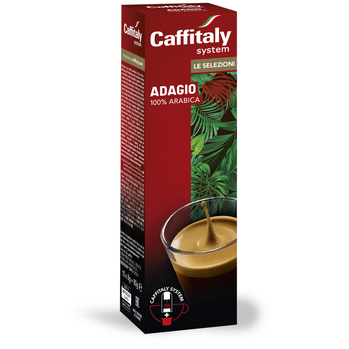 Capsule  Adagio  – Caffitaly system - 10 Capsule