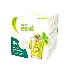 Cafe René Marrakesh Ice Tea - Dolce Gusto Compatible - 16 Capsules