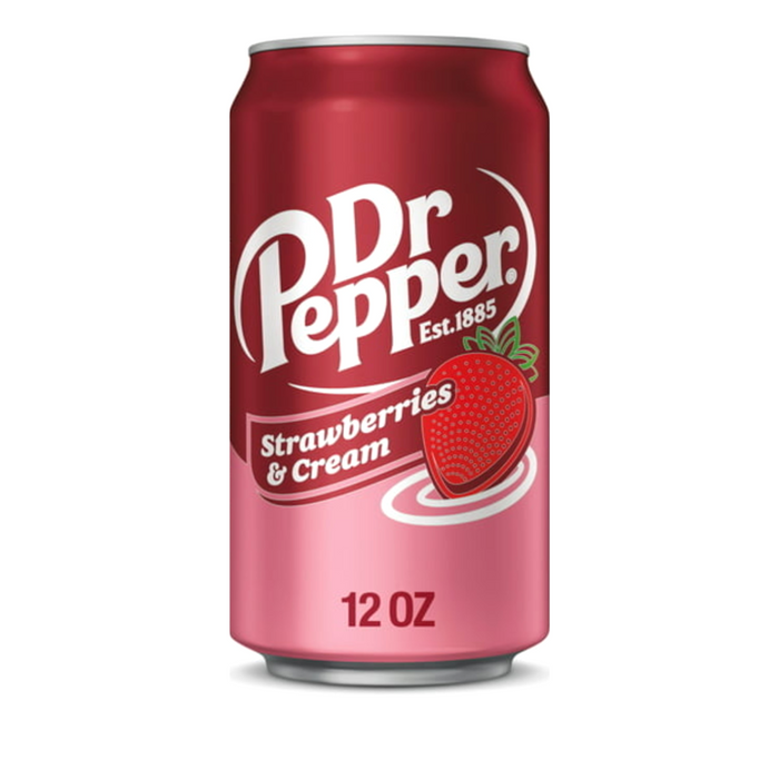 Dr Pepper Strawberry & Cream- 355ml