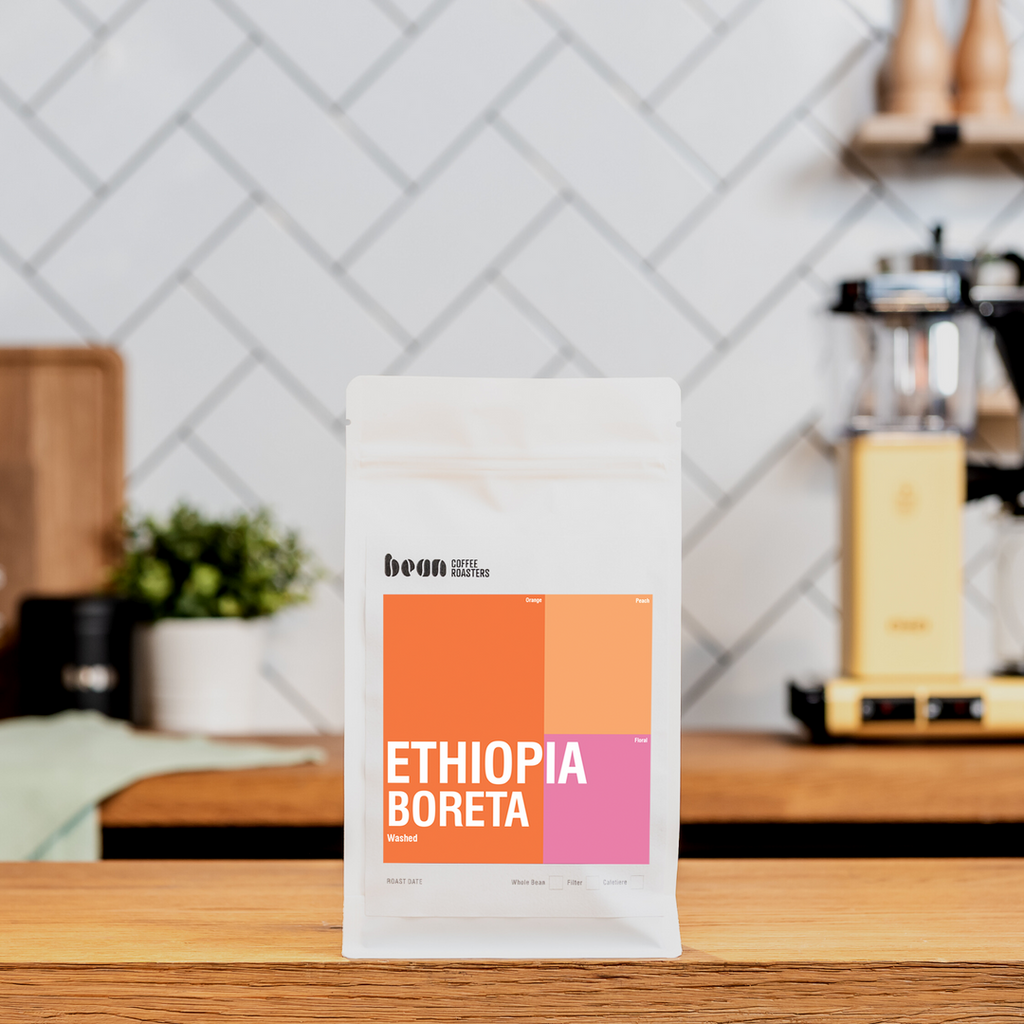 Bean Specialty Coffee, Ethiopia Boreta, whole Bean - 250g