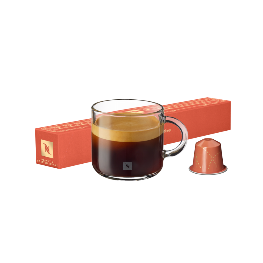 Nespresso Peanut and Roasted Sesame, Limited Edition - 10 Capsule Pack