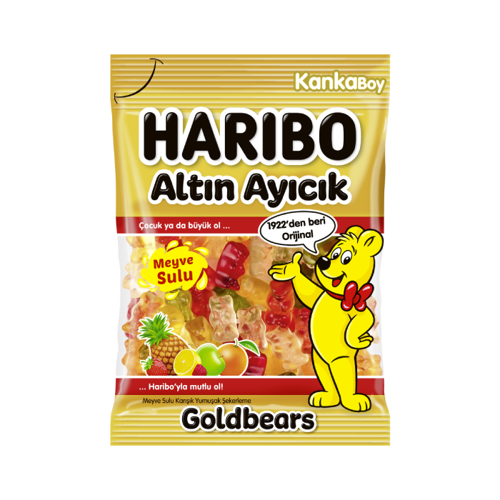 Haribo Gold Bears Gummy Pouch - 80g