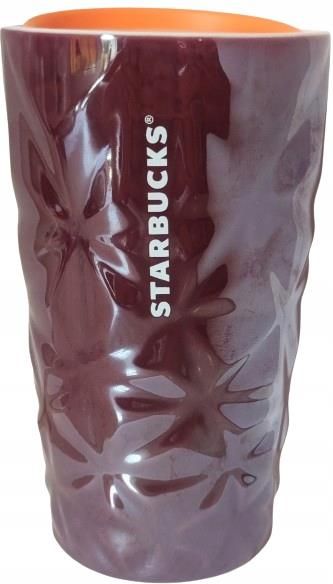 Starbucks Thermal Mug Tumblr Purple Ceramic Magenta 355ml