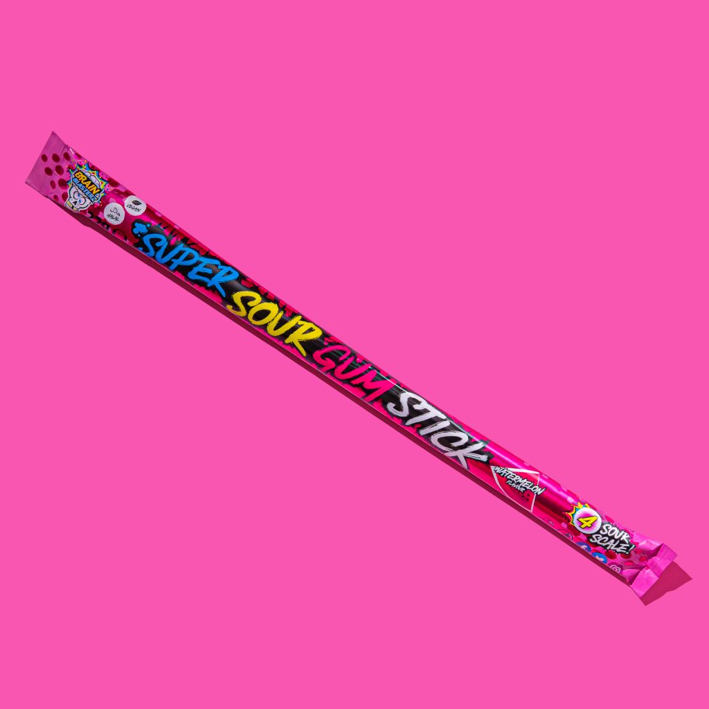 Brain Blasterz Super Sour Gum Stick - 22g