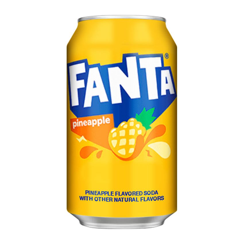 Fanta Pineapple Soda - 355ml