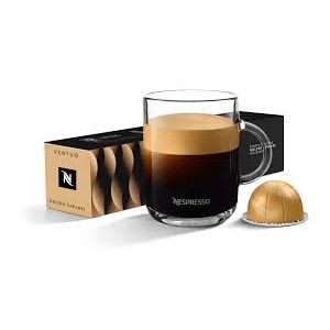 Nespresso Vertuo Barista Creations Golden Caramel- (10 Capsule Pack)