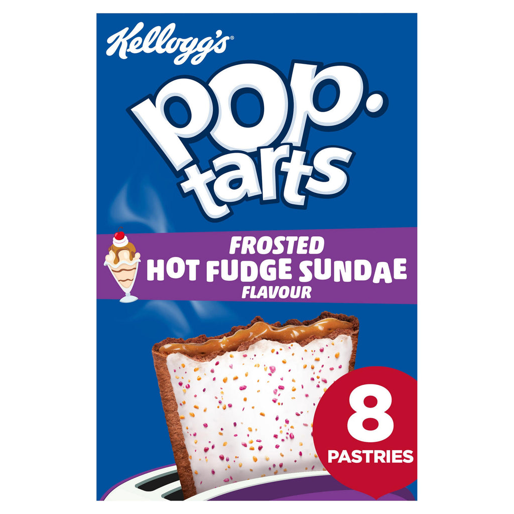 Kellogg's Pop Tarts Frosted Hot Fudge Sundae Flavour - 8x48g