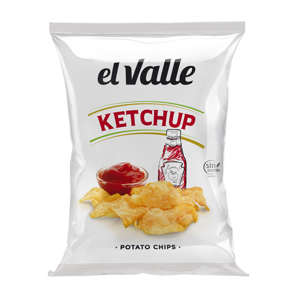 El Valle ketchup chips 45 g