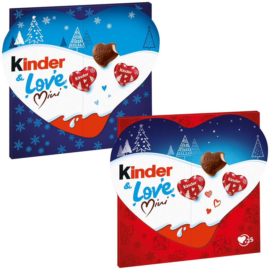 Kinder & Love Mini Chocolate Hearts- 107g