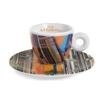 Espresso Cups Liu Wei illy Art Collection 1 Pcs with Saucer