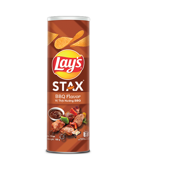Lay's Stax BBQ Flavor - 100g