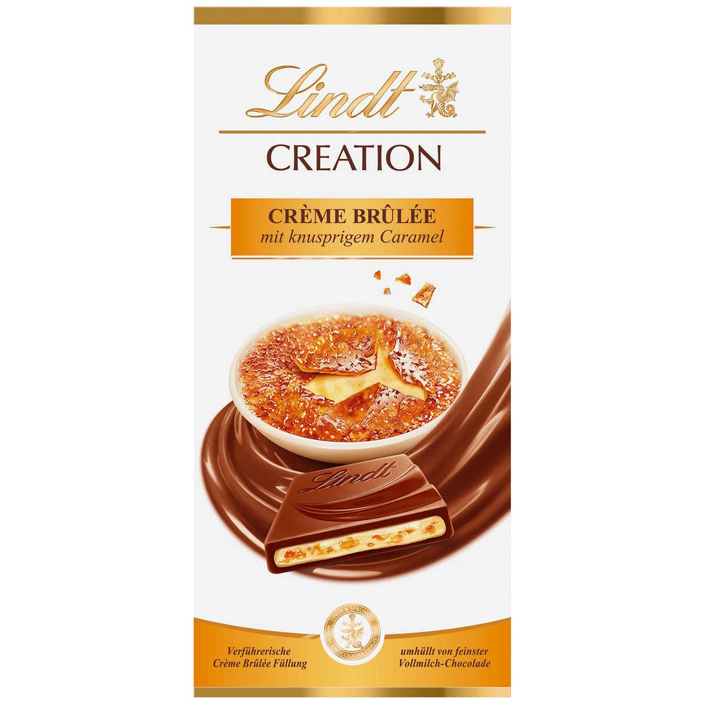 Lindt Creation Creme Brulee Chocolate Bar - 150g