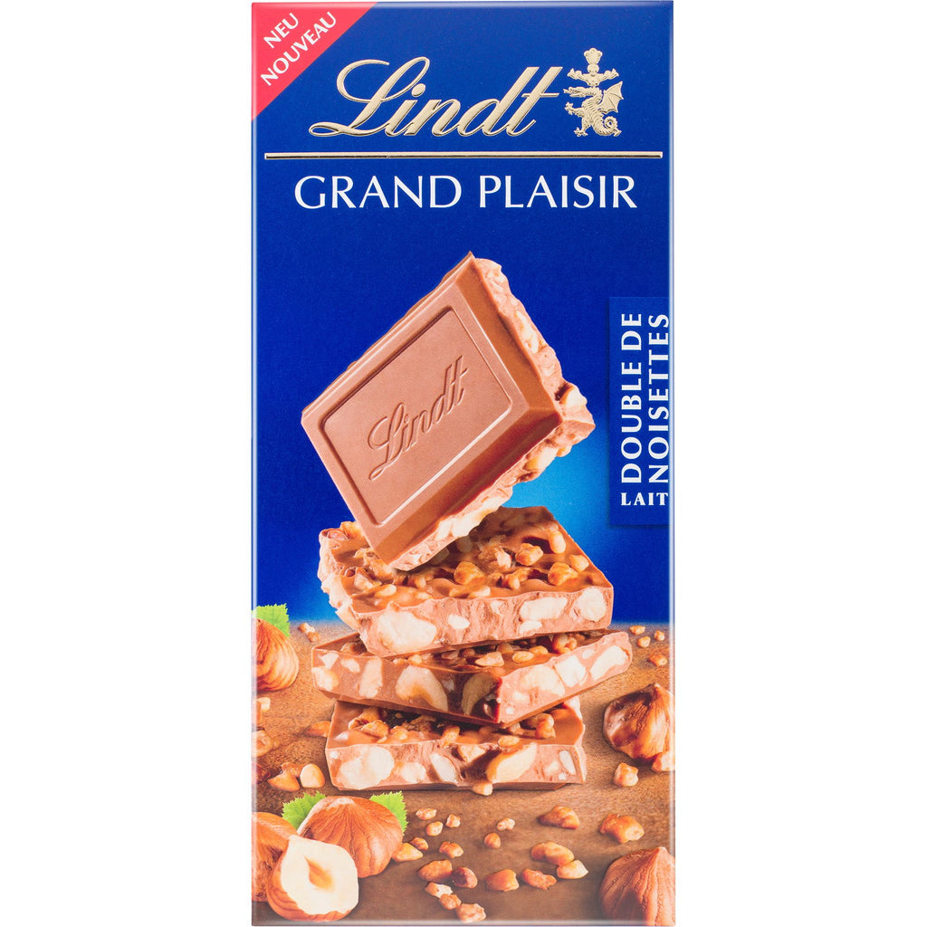 Lindt Grand Plaisir Double Hazelnut - 105g