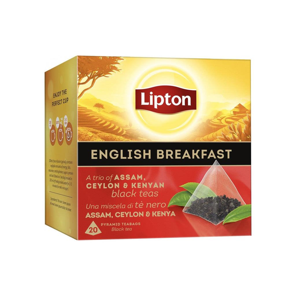 Lipton Tea Black 20 Caps English Breakfast - Teabags (20)