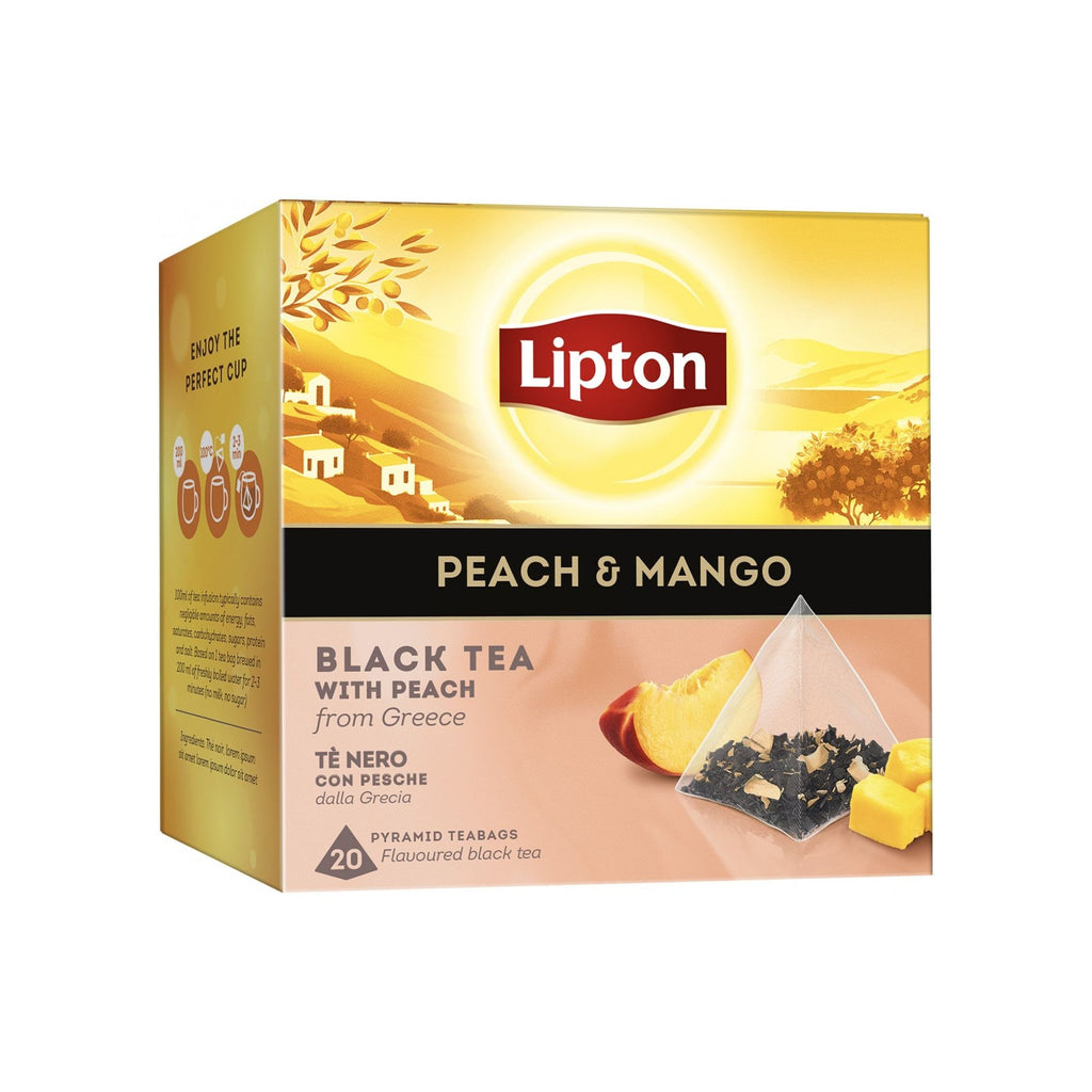 Lipton Tea Black 20 Peach & Mango - Teabags (20)