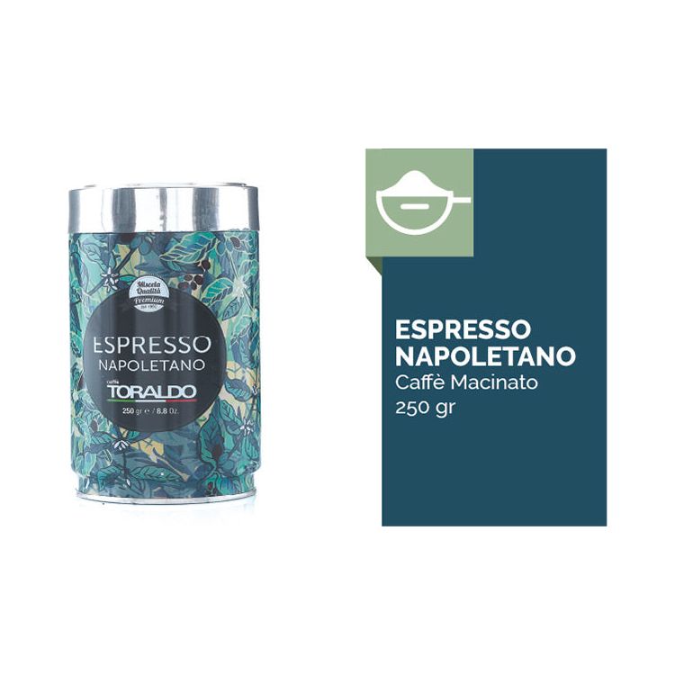 Caffè Toraldo Espresso Napoletano - Caffe' Macinato 250g