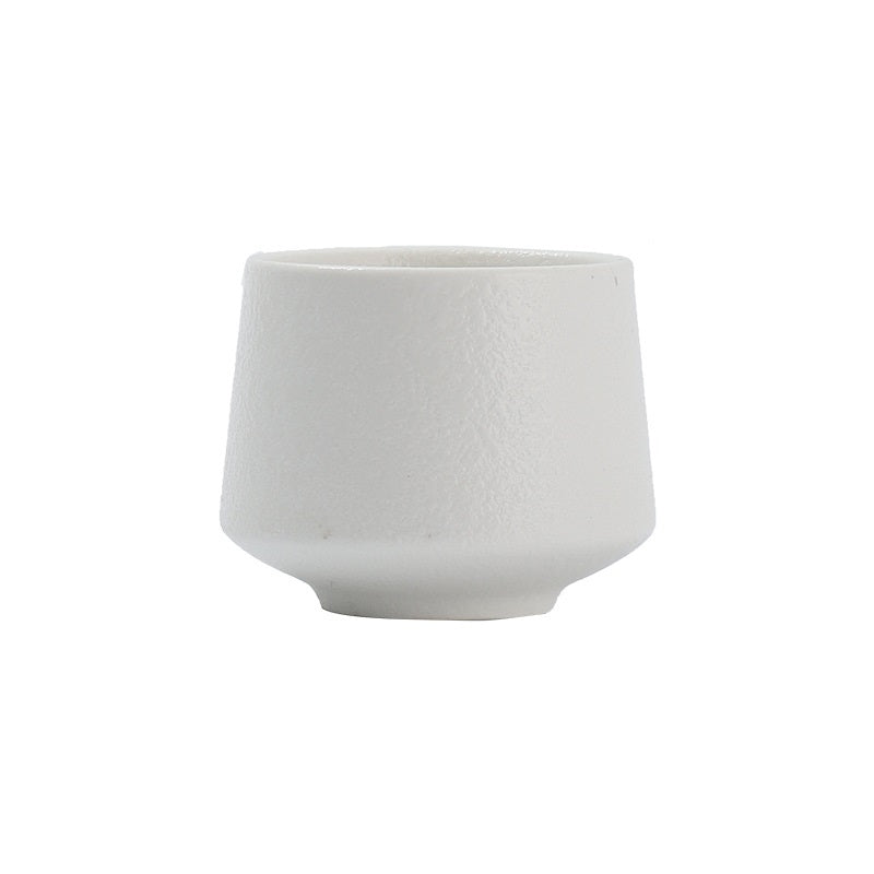 Ceramic Barista Coffee Cup, JS1: White - 200ml