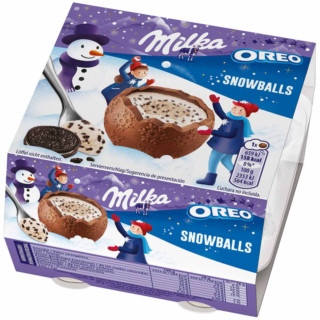 Milka Oreo Snowballs - 4x28g