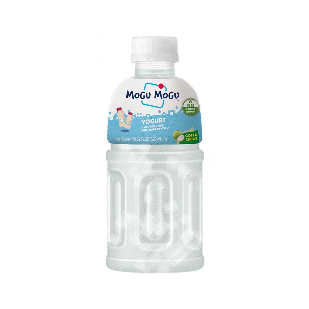 Mogu Mogu Yogurt Flavoured Drink with Nata de Coco  - 320ml