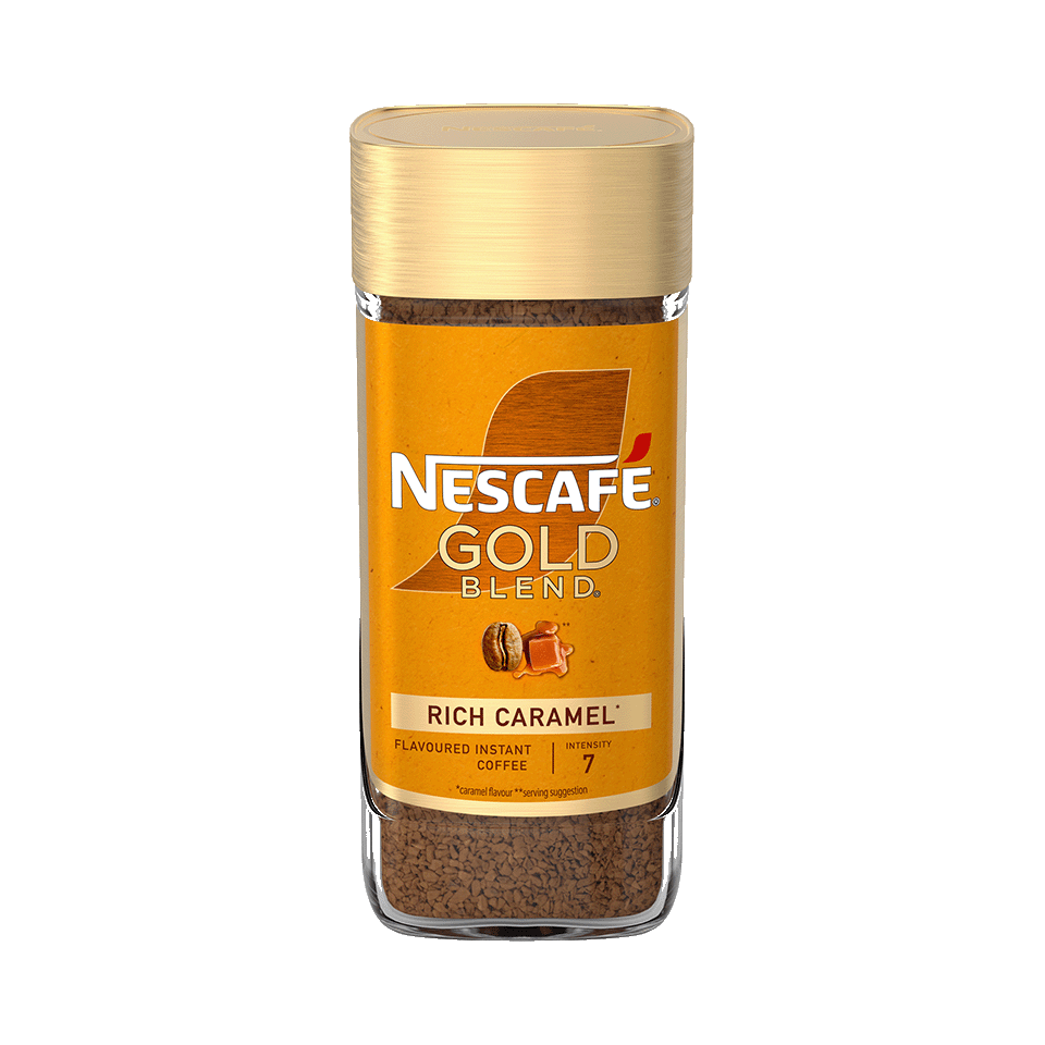 Nescafe Gold Blend Smooth Caramel Flavoured Instant Coffee 95g