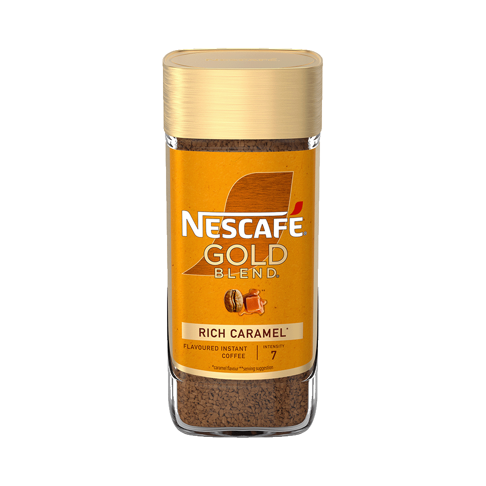 Nescafe Gold Blend Smooth Caramel Flavoured Instant Coffee