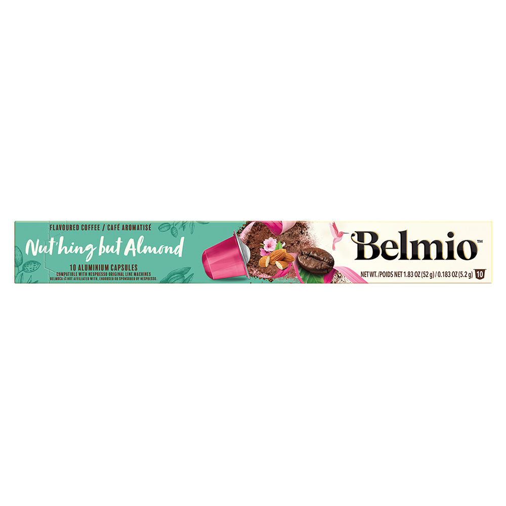 Belmio Almond Flavoured Espresso Nespresso Compatible 10 Capsule P Espresso Libya