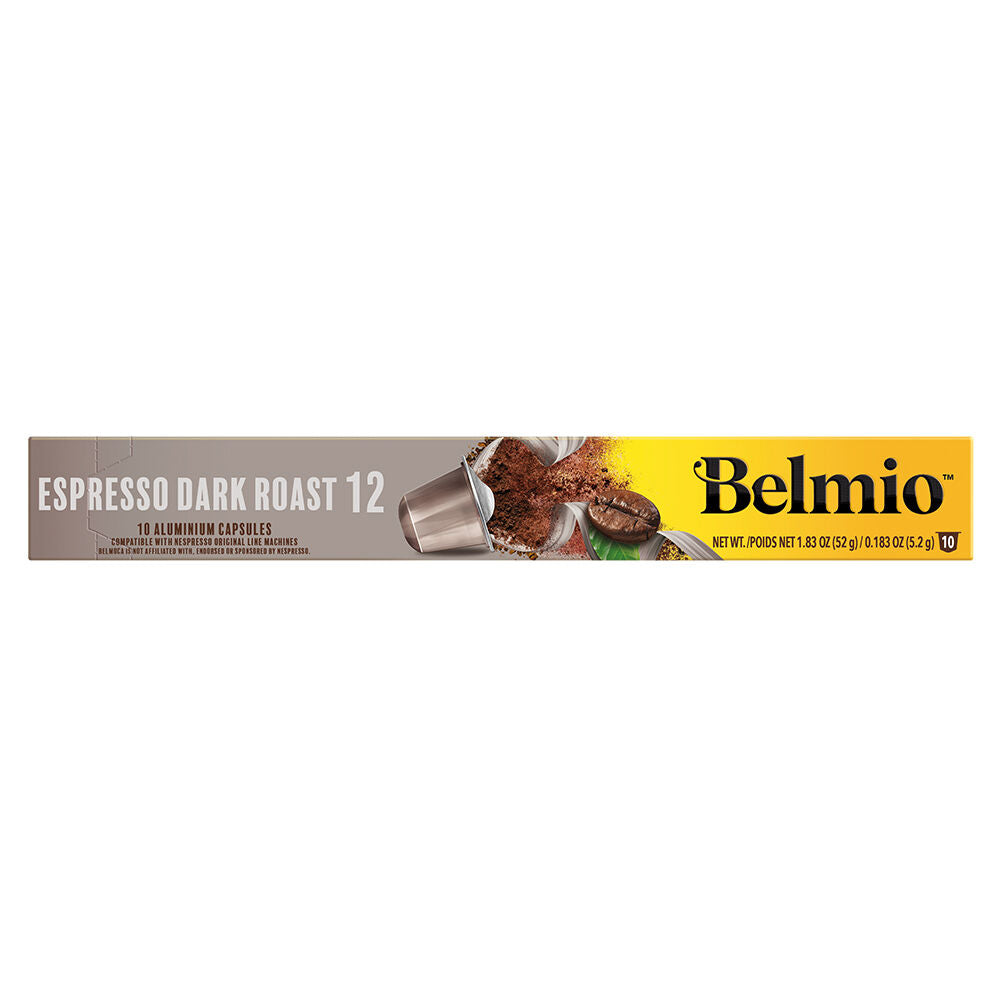 Belmio Espresso Dark Roast - Nespresso Compatible - 10 Capsule Pack