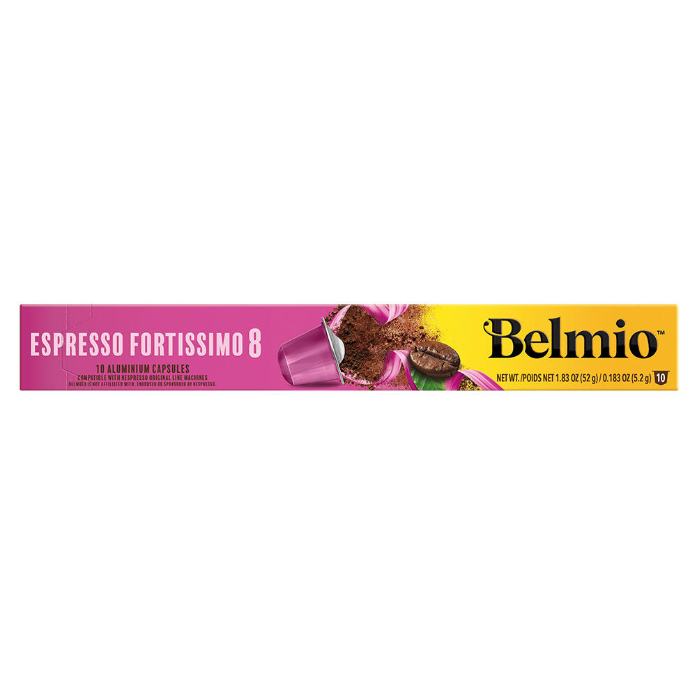 Belmio Espresso Fortissimo - Nespresso Compatible - 10 Capsule Pack