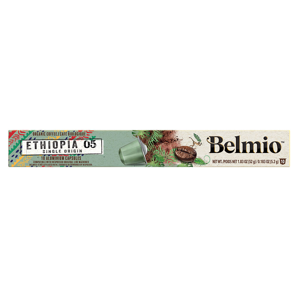 Belmio Single Origin Ethiopia - Nespresso Compatible - 10 Capsule Pack