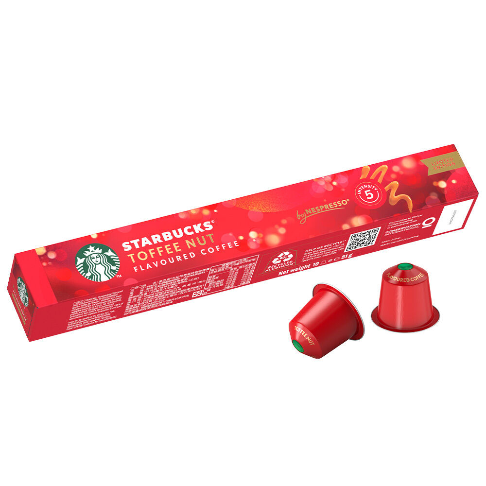 Starbucks Toffee Nut flavoured - Nespresso - 10 Pack