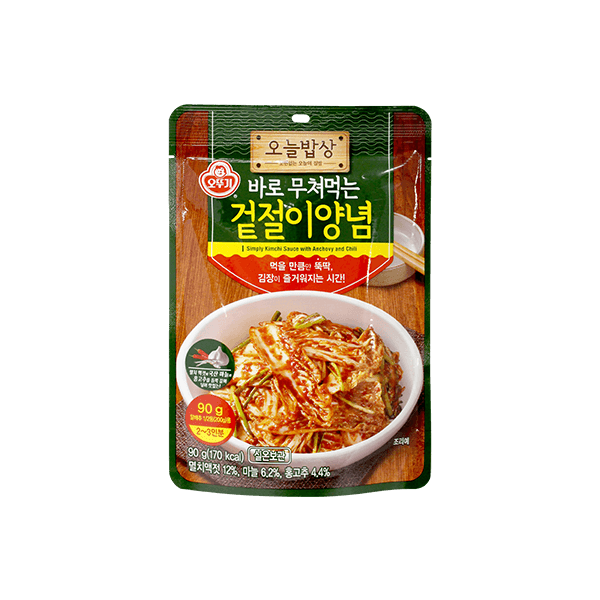 Ottogi Simply Kimchi Sauce with Anchovy and Chilli - 90g