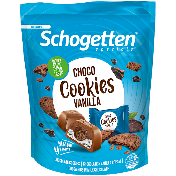Schogetten Specials Choco Cookies Vanilla 125g