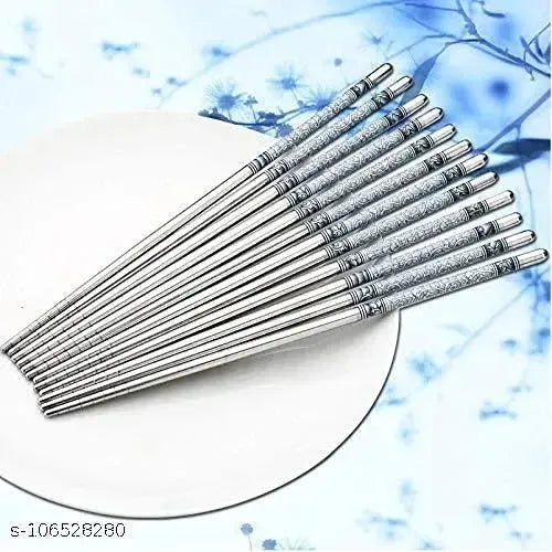 Stainless Steel chopsticks 5 pairs