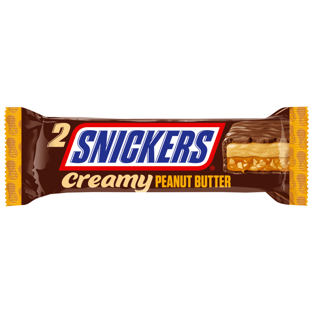 Snickers Creamy Peanut Butter Chocolate Duo Bar 36.5g