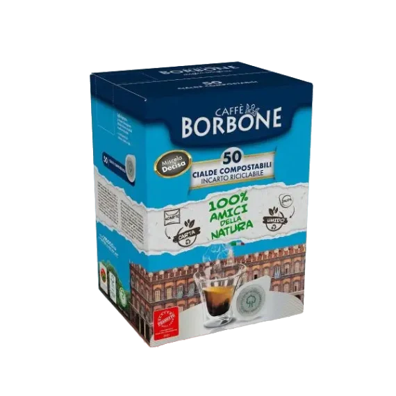 Caffe BORBONE Miscela decisa ESE Cialde Pods 44mm - 50 Pcs