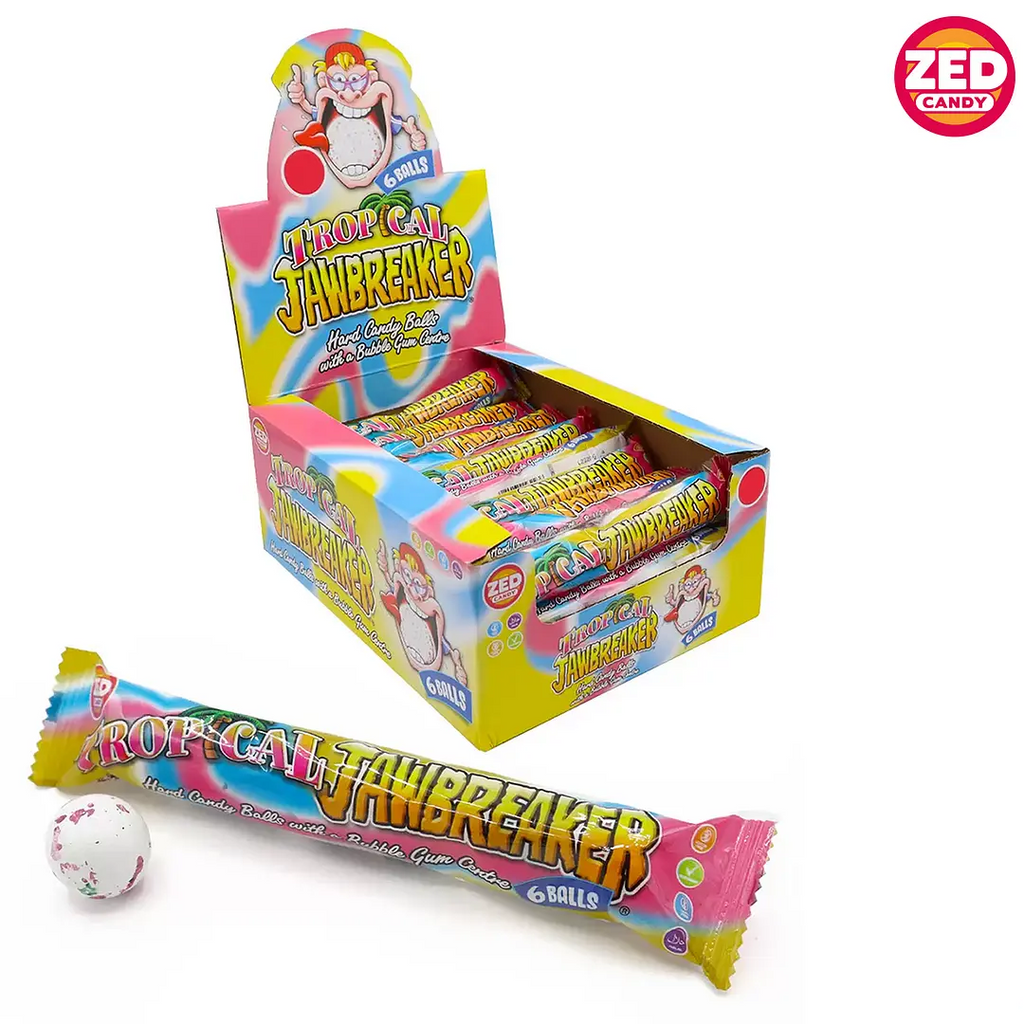 ZED Candy Tropical Jawbreaker 6 Ball Pack - 49.5g