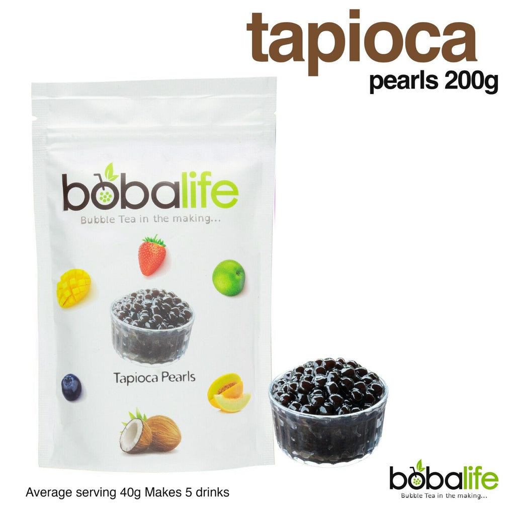 Bobalife Bubble Tea, Original Tapioca Pearls - 200g