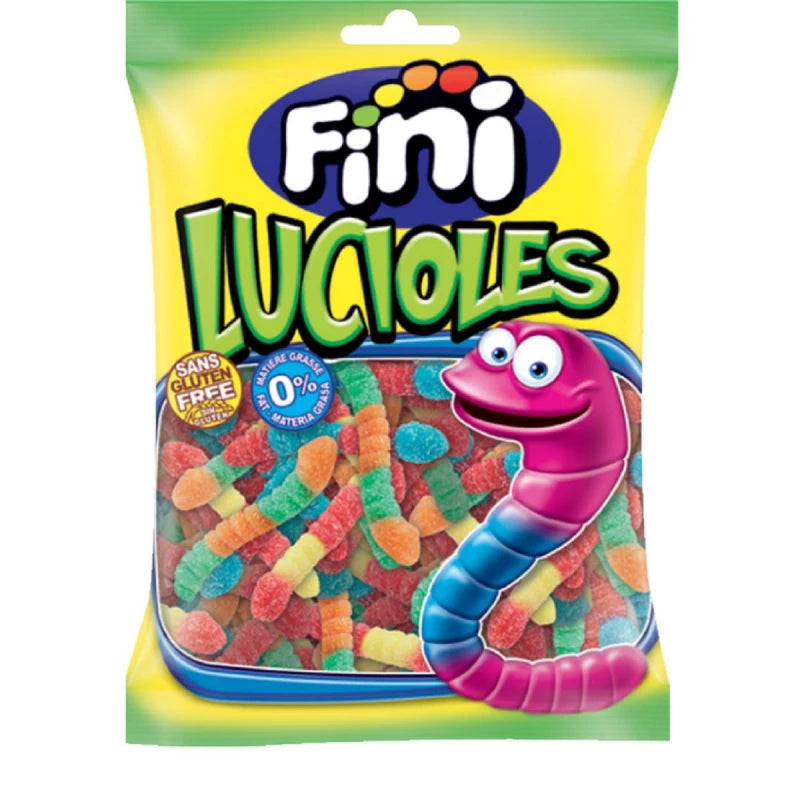 Fini Worms Sour Gummy Candy - 90g