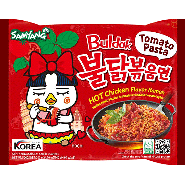 Samyang Buldak Tomato Pasta Ramene - 140g