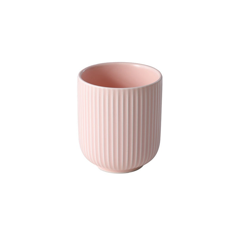 Ceramic Barista Coffee Cup, JS3: Pink - 200ml