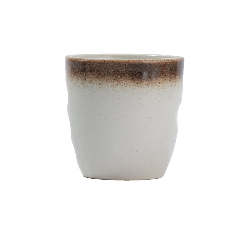 Ceramic Barista Coffee Cup, JS4: White - 150ml