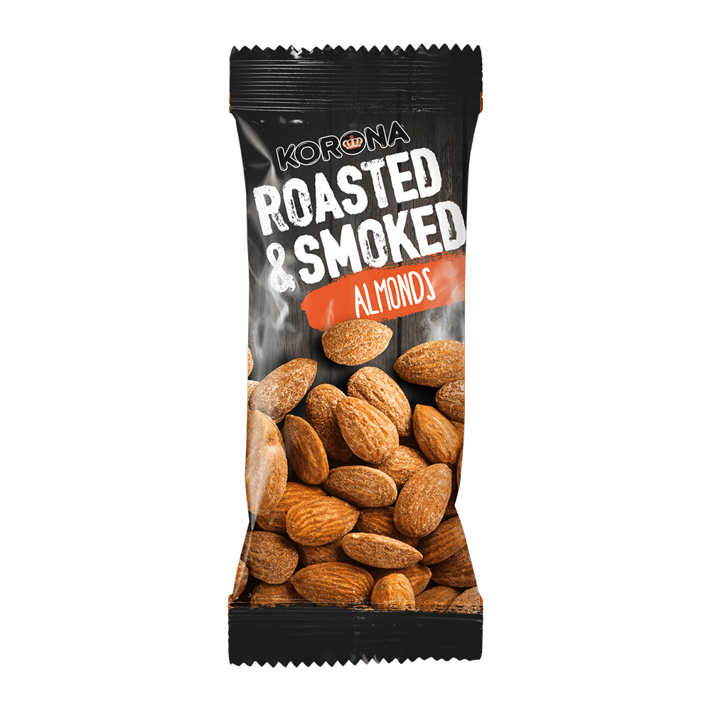 Korona Roasted almonds with a smoke flavor-70g