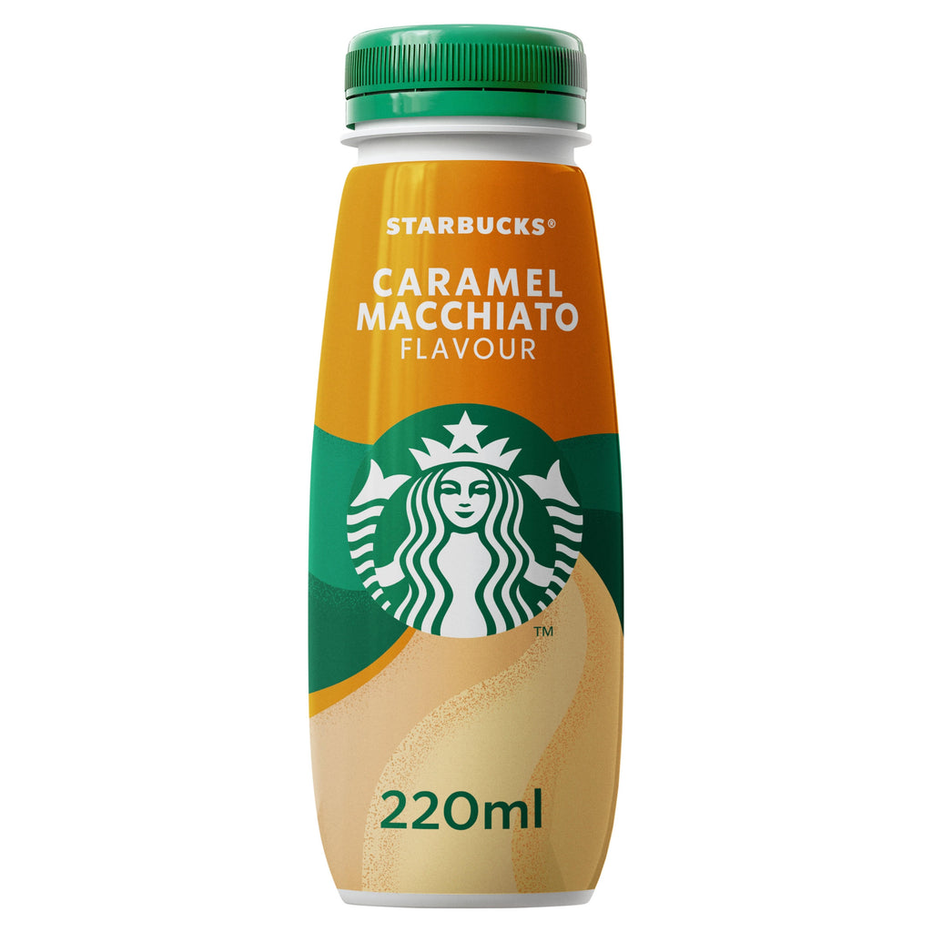 Starbucks Caramel Macchiato Flavour Chilled Coffee - 220ml