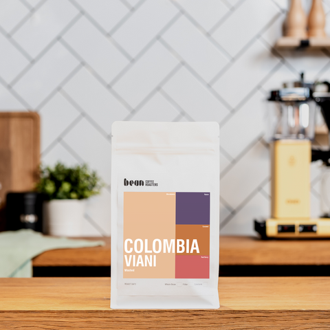 Bean Specialty Coffee, Colombia Viani, whole Bean - 250g