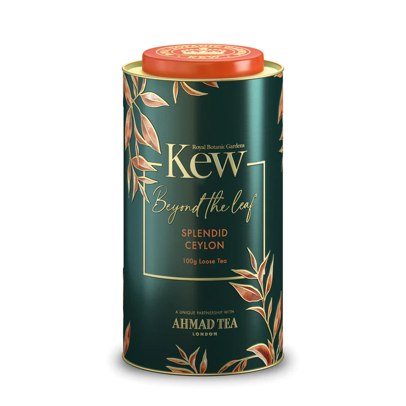 Splendid Ceylon Tea - 100g Loose Leaf Caddy from Kew Gardens Beyond the Leaf Collection