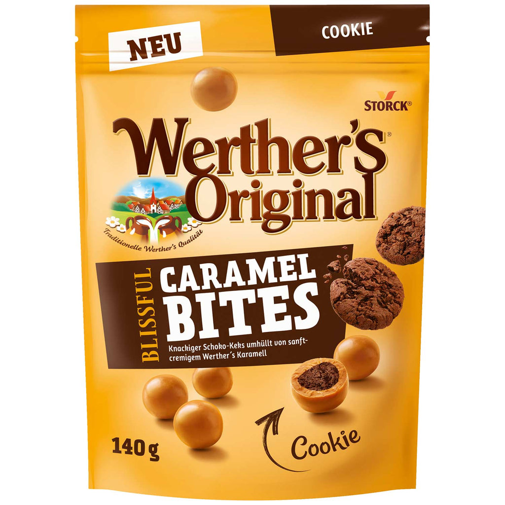 Werther's Original Blissful Caramel Bites Cookie - 140g