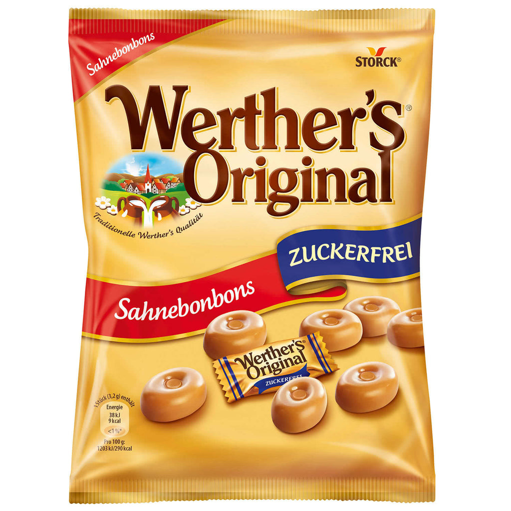 Werther's Original Sugar Free Butter Candies - 70g