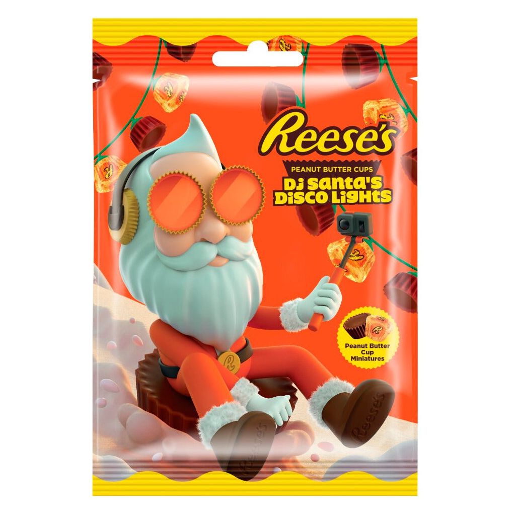 Reese's Dj Lights Chocolate Peanut Butter Cup Bag - 70g